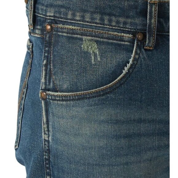 WRANGLER Men's Slim Straight Fit Jean male, Carolina Size 40X30 - Picture 10 of 13